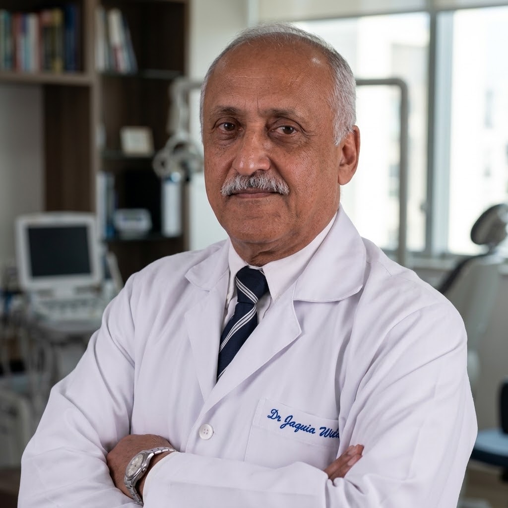 Retrato oficial do Dr. Joaquim Marcelino em seu consultório